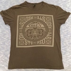 Obey - The Supreme Record Tshirt